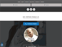 Tablet Screenshot of drstephenfedelejr.com